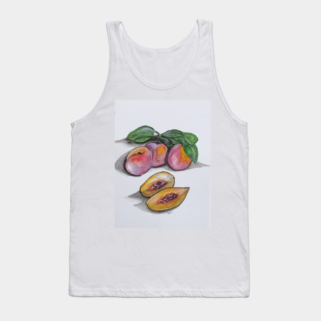 Fresh Peaches Tank Top by cjkell